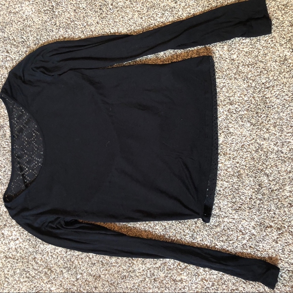 Designed back long sleeve